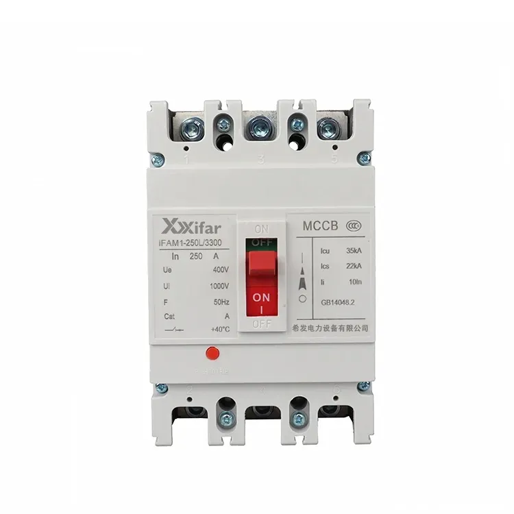 200a 4p Tpn Mccb 50ka Σταθερού Τύπου