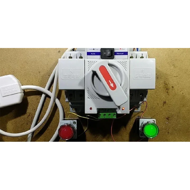 Dual Power Automatic Transfer Switch Solar to Grid